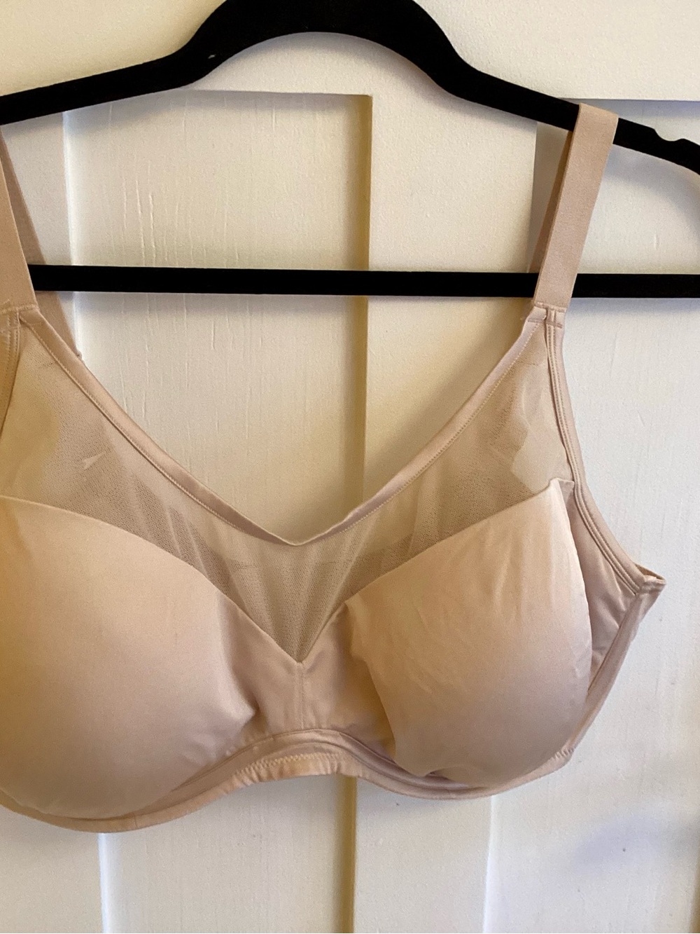 Everyday Nude Wireless Mesh-Top Bra x 2